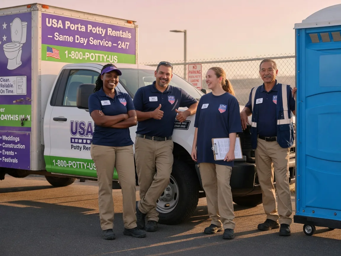 Porta Potty Rental company in Rockland, MI