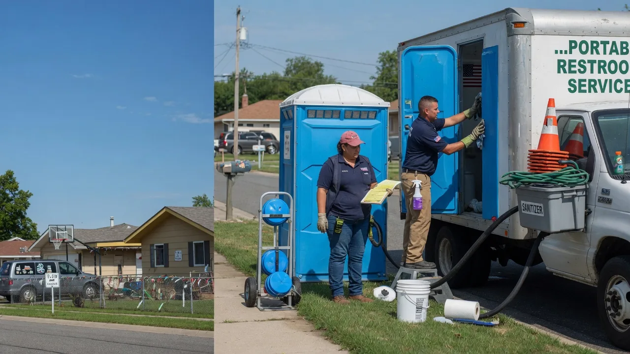 Portable Toilet Rental in Rockland, MI near me